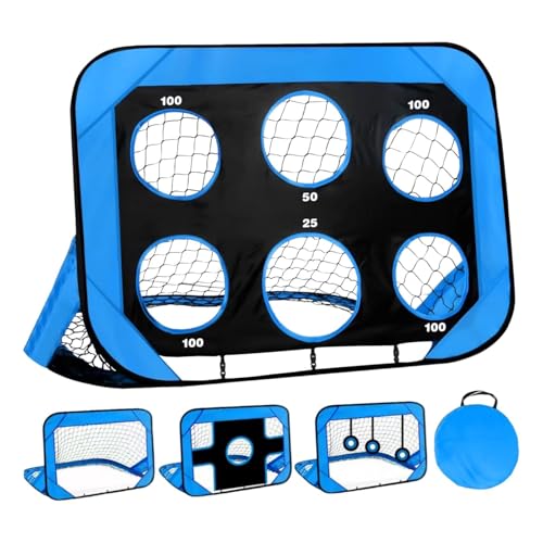 Kleines Fußballziel, Klappfußball-Netz-4-in-1 Netto-wetterfestes Fußballnetz Für Das Tor Für Kleinfußball-Tor Faltbarer Fußballtor Für Garden Easy Setup Soccer-Tor Für Kinder Kleines Fußballziel, Klappfußball-Netz-4-in-1 Netto-wetterfestes Fußballnetz Für Das Tor Für Kleinfußball-Tor Faltbarer Fußballtor Für Garden Easy Setup Soccer-Tor Für Kinder von Berriphonia