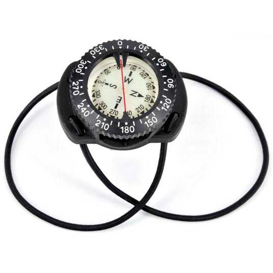 Best Divers Bungee Wrist Compass Schwarz von Best Divers