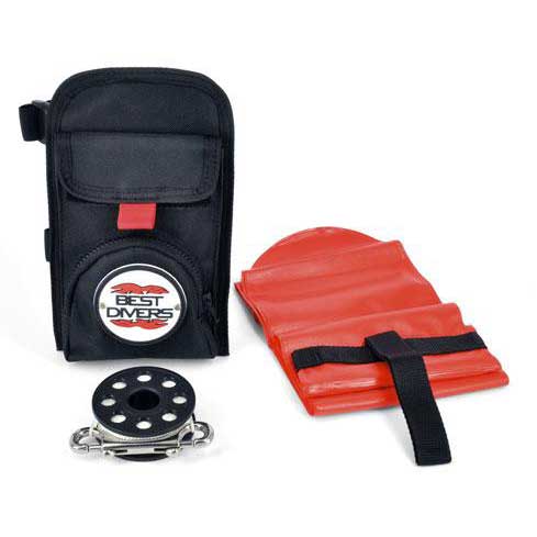 Best Divers Deco Pocket Complete Buoy Schwarz von Best Divers