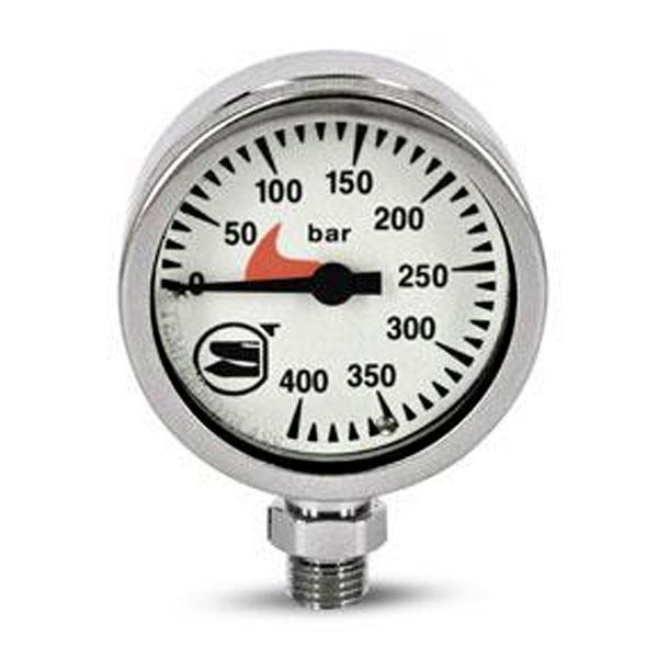 Best Divers Pressure Gauge Glass Lens Silber von Best Divers