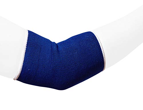 Best Sporting Ellenbogen Bandage, Größe S-L, blau, Größe:L Best Sporting Ellenbogen Bandage, Größe S-L, blau, Größe:L von BEST SPORTING
