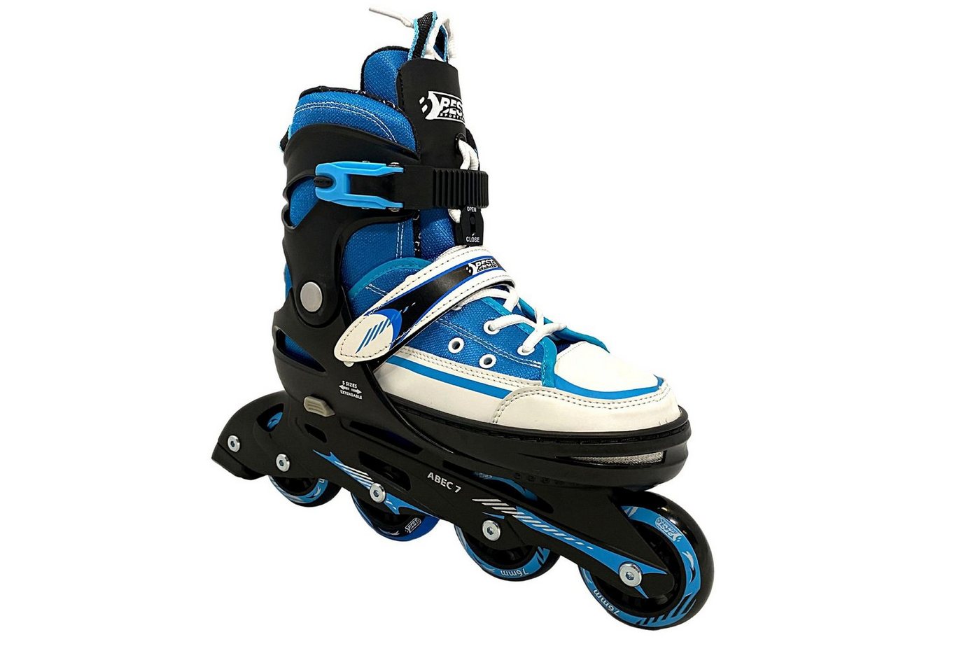 Best Sporting Schlittschuhe Robuste Inliner für Jugendliche mit Bremse I Mit 4 Rollen, Rollschuhe größenverstellbar Best Sporting Schlittschuhe Robuste Inliner für Jugendliche mit Bremse I Mit 4 Rollen, Rollschuhe größenverstellbar von Best Sporting