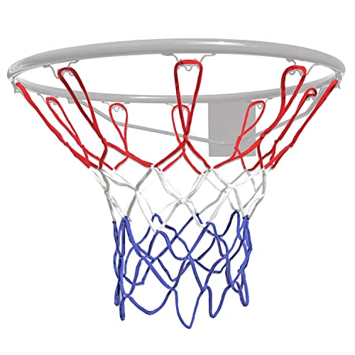 Best Sporting Basketballnetz Outdoor wetterfest I Basketballkorb Netz mit 12 Schlaufen für Standard Basketballkorb Ø 45 cm I Basketball Netze Outdoor von B Best Sporting