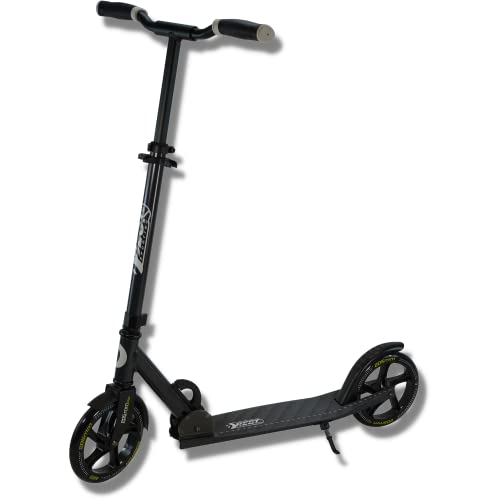 Best Sporting Scooter Erwachsene und Kinder I klappbarer Roller mit Ständer I schwarz I hochwertiger City-Roller für Erwachsene I Tretroller mit Rollengröße 205 mm I ergonomischer Lenker von B Best Sporting