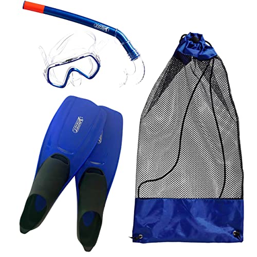 Best Sporting Schnorchelset Erwachsene mit flossen Palau I Schnorchelset Kinder I Taucherset mit Flossen Erwachsene I Damen Schnorchelset I Schnorchel-Set für Kinder I Kinder Taucherflossen von B Best Sporting