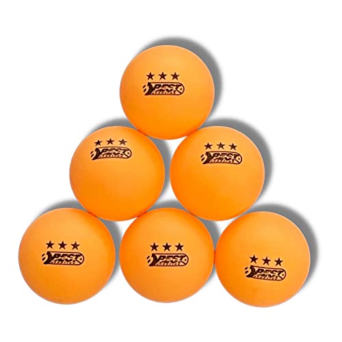 Best Sporting orange Tischtennisbälle 6 Stk I 3 Stern Qualität I Indoor & Outdoor Tischtennis Set I Tischtennis-Bälle in 40mm Durchmesser I Ping Pong Bälle I Tischtennis Zubehör Best Sporting orange Tischtennisbälle 6 Stk I 3 Stern Qualität I Indoor & Outdoor Tischtennis Set I Tischtennis-Bälle in 40mm Durchmesser I Ping Pong Bälle I Tischtennis Zubehör von BEST SPORTING
