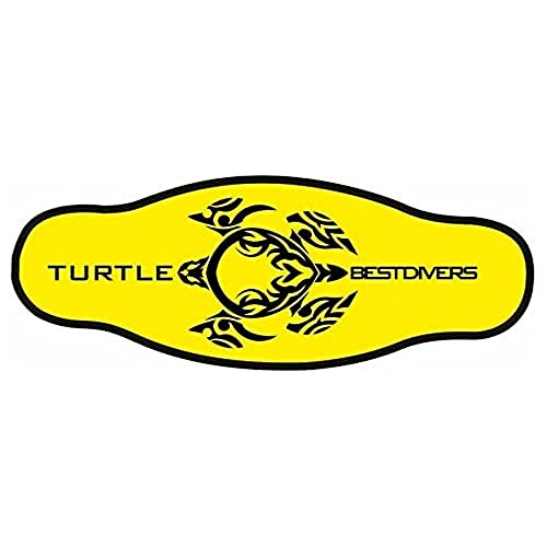 Best divers Uhrenarmband Maske aus Neopren, doppelt Folio, Turtle von Best divers