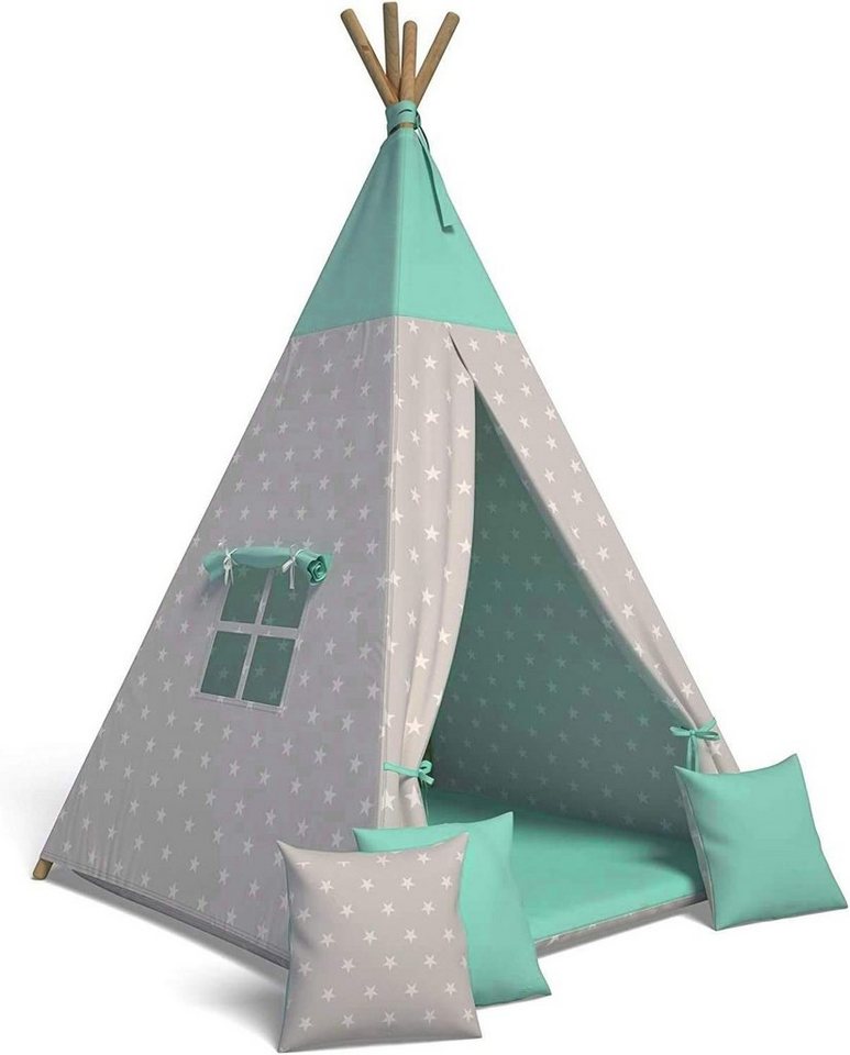 Best for Kids Tipi-Zelt Wigwam für Kinder mit Zubehör Best for Kids Tipi-Zelt Wigwam für Kinder mit Zubehör von Best for Kids