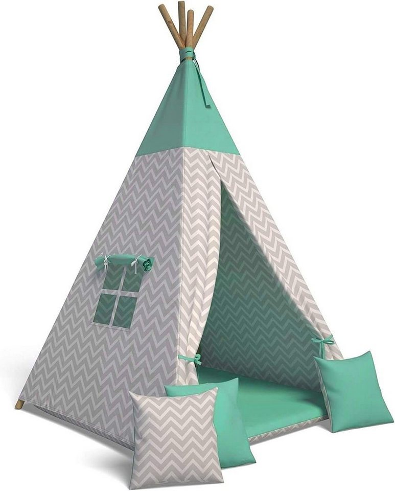 Best for Kids Tipi-Zelt Wigwam für Kinder mit Zubehör von Best for Kids