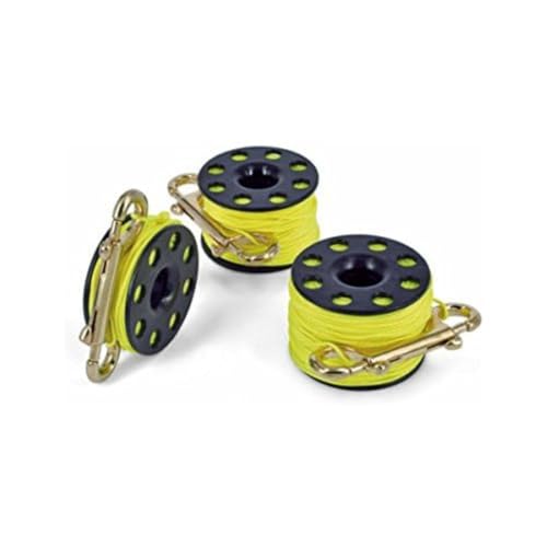 BESTDIVERS Tauchrolle Finger Reel Karabiner Messing 15 m Gelb BESTDIVERS Tauchrolle Finger Reel Karabiner Messing 15 m Gelb von BESTDIVERS
