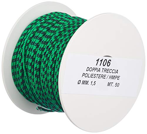 Best divers Leine Dyneema, SK75, Ø1.5 mm, Spule 50 m, grün Best divers Leine Dyneema, SK75, Ø1.5 mm, Spule 50 m, grün von BESTDIVERS