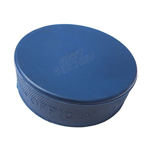 Best4Hockey Eishockey Puck junior blau 4OZ, blau für Kinder von Best4Hockey