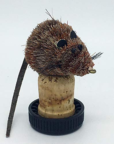 Maus Spitzmaus Fliege zum Fliegenfischen/Angeln, für Hecht und Barsch, mit Unkrautschutz, Größe 4/6, #127 Maus Spitzmaus Fliege zum Fliegenfischen/Angeln, für Hecht und Barsch, mit Unkrautschutz, Größe 4/6, #127 von BestCity Tackle
