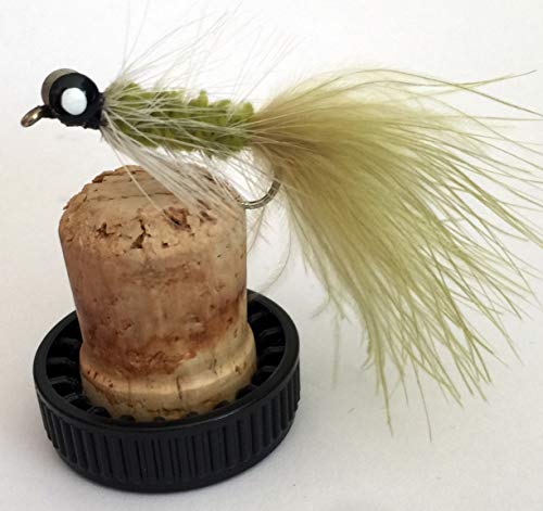 Fliegenfischen, beschwerter Hund, Nobbler, acht Fliegen, Grün, Größen 6–10, Palmered #124 G Fliegenfischen, beschwerter Hund, Nobbler, acht Fliegen, Grün, Größen 6–10, Palmered #124 G von BestCity