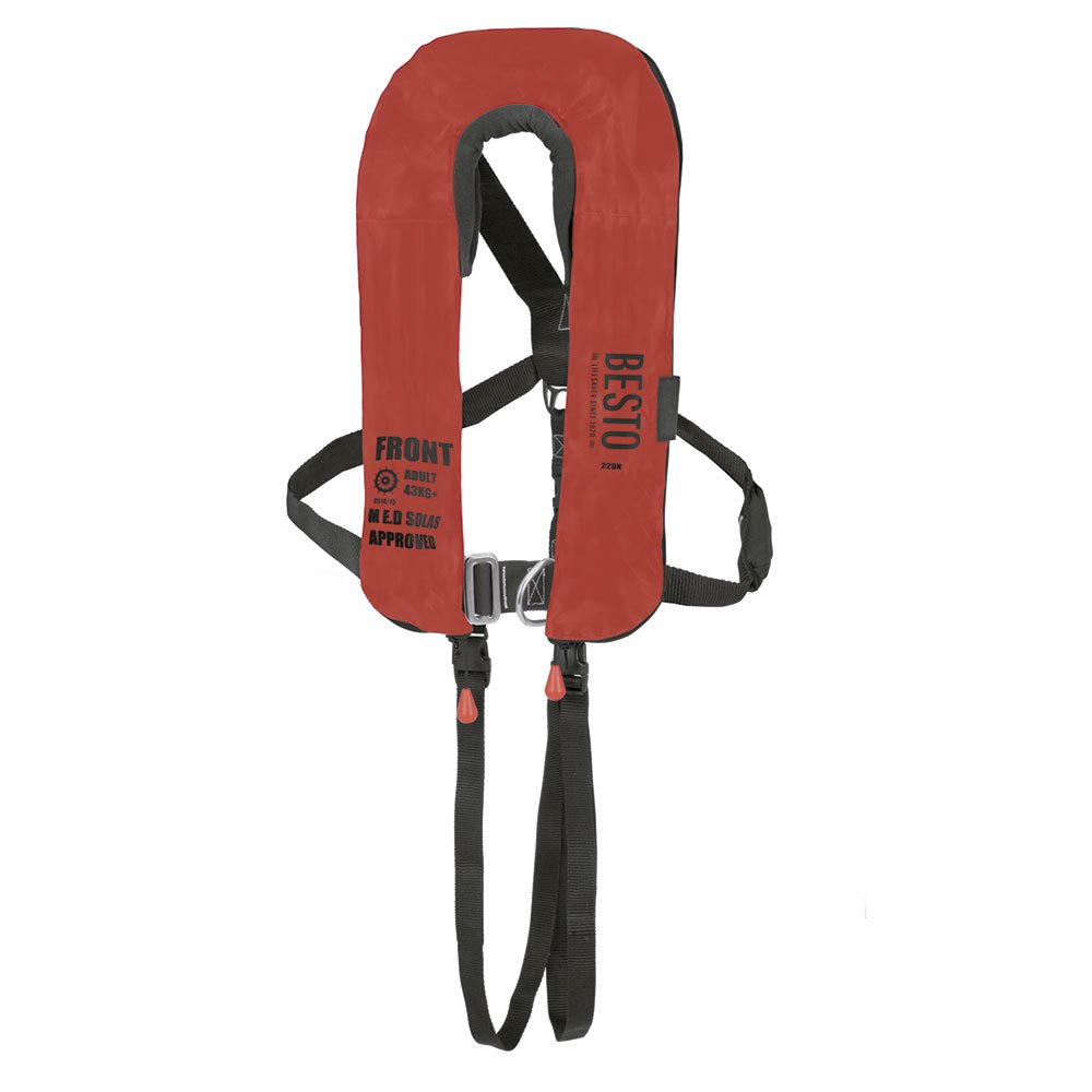 Besto 220n Solas Twin Chamber Life Jacket Rot Besto 220n Solas Twin Chamber Life Jacket Rot von Besto
