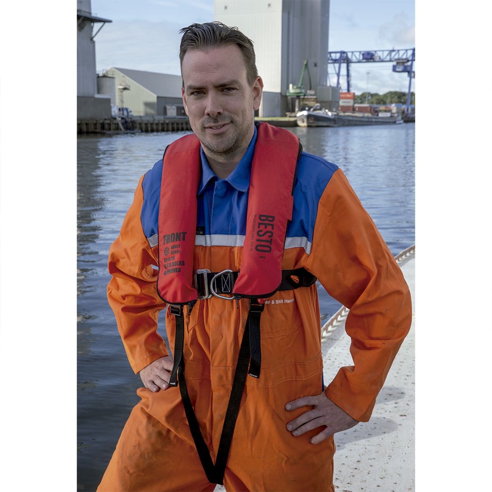 Besto 300n Solas Twin Chamber Life Jacket Rot Besto 300n Solas Twin Chamber Life Jacket Rot von Besto