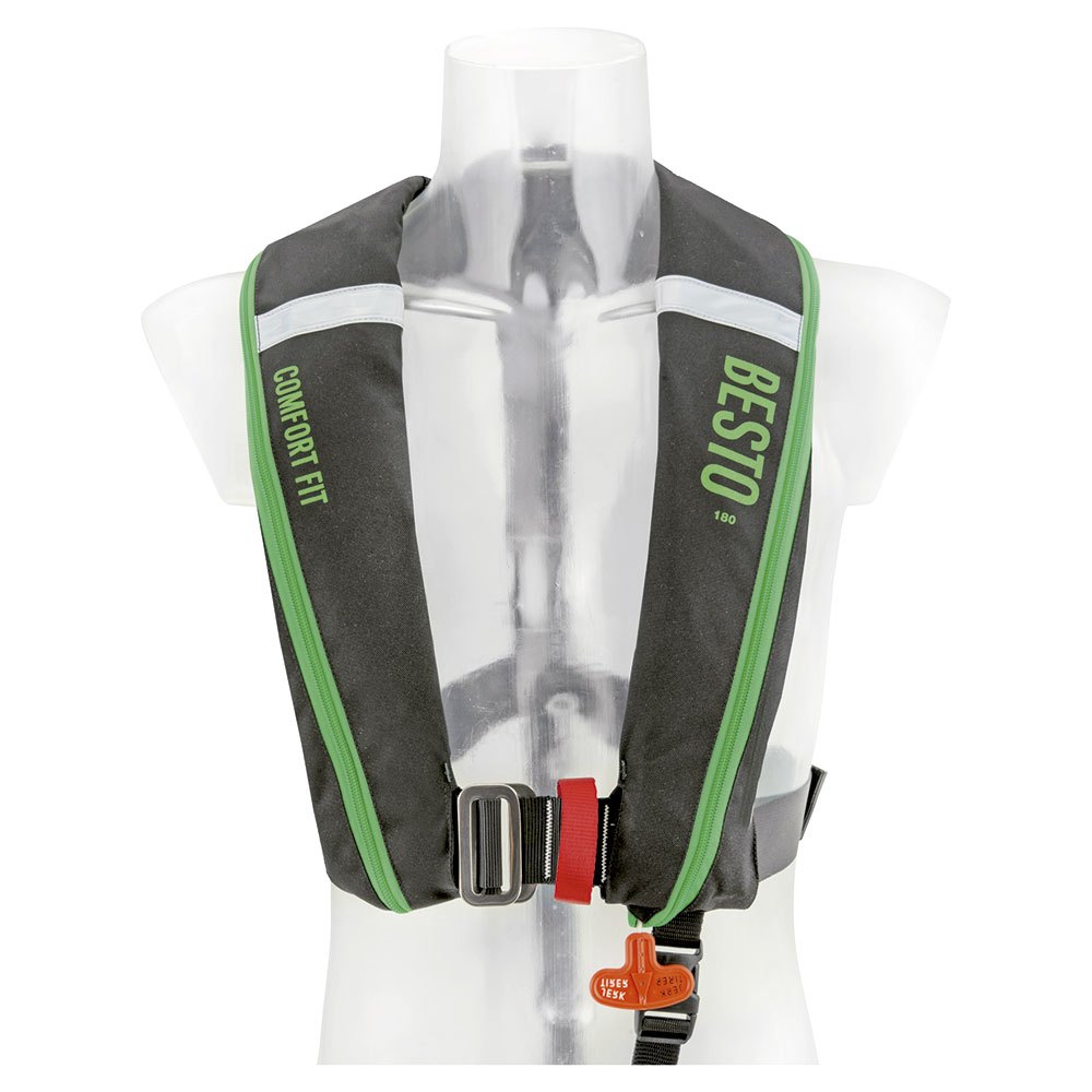 Besto Comfort Fit 180n Automatic Life Jacket Schwarz 40+ Besto Comfort Fit 180n Automatic Life Jacket Schwarz 40+ von Besto