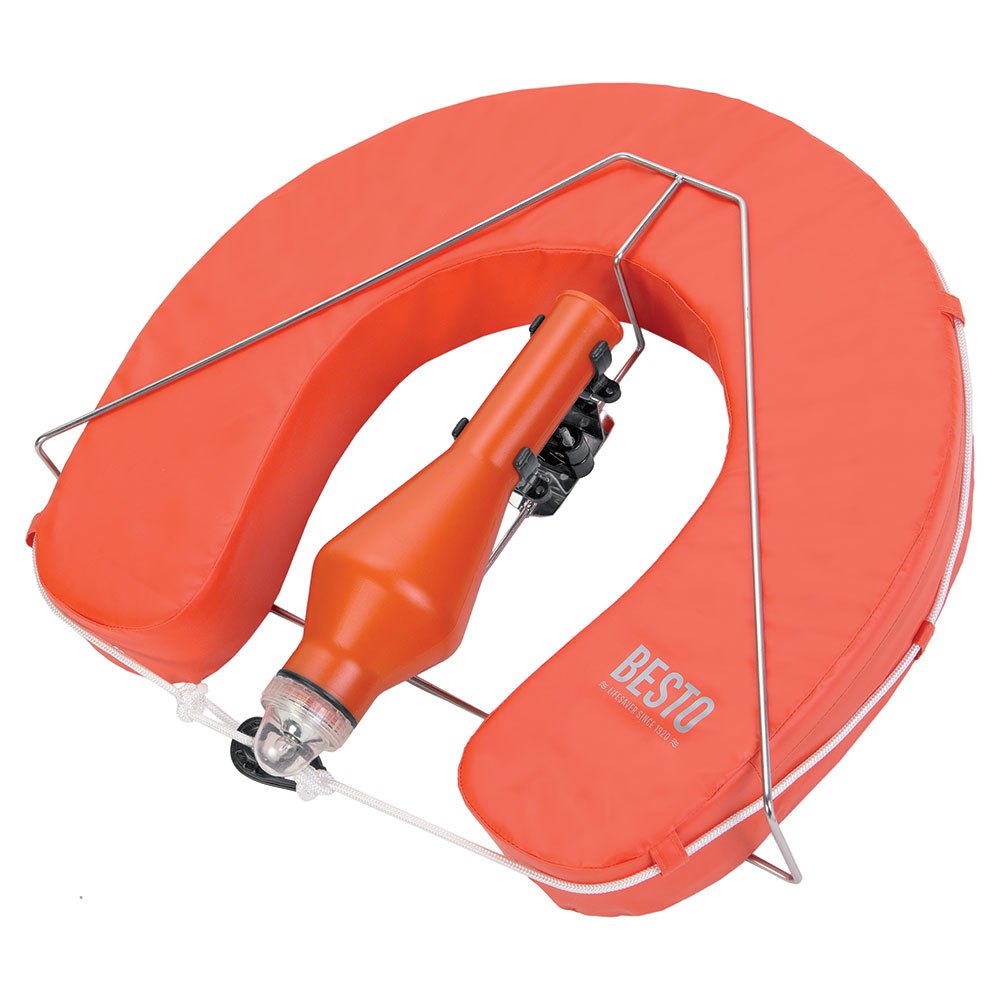 Besto Horseshoe Wipe Clean Life Jacket Orange Besto Horseshoe Wipe Clean Life Jacket Orange von Besto