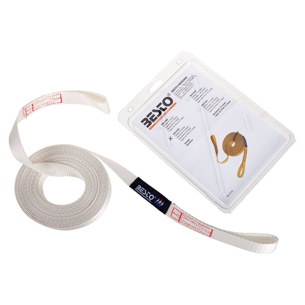 Besto Polyester Lifesaver Rope Weiß 6 m von Besto