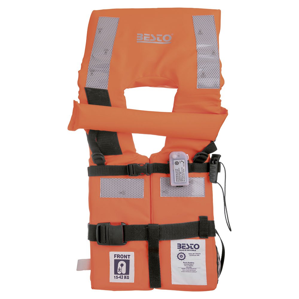 Besto Solas 120n Junior Life Jacket Orange 15-43 kg Besto Solas 120n Junior Life Jacket Orange 15-43 kg von Besto