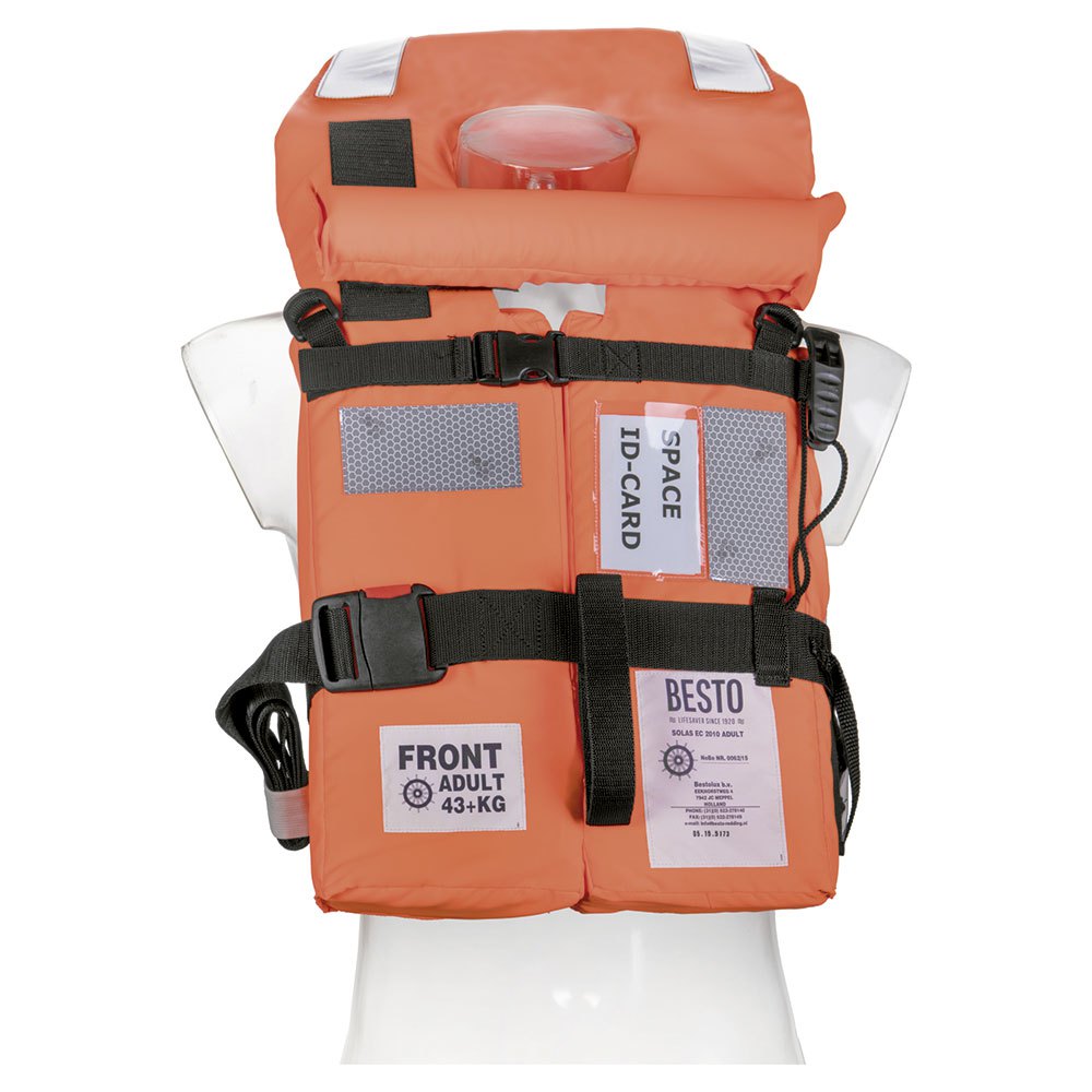 Besto Solas 165n Life Jacket Orange 43+ kg von Besto