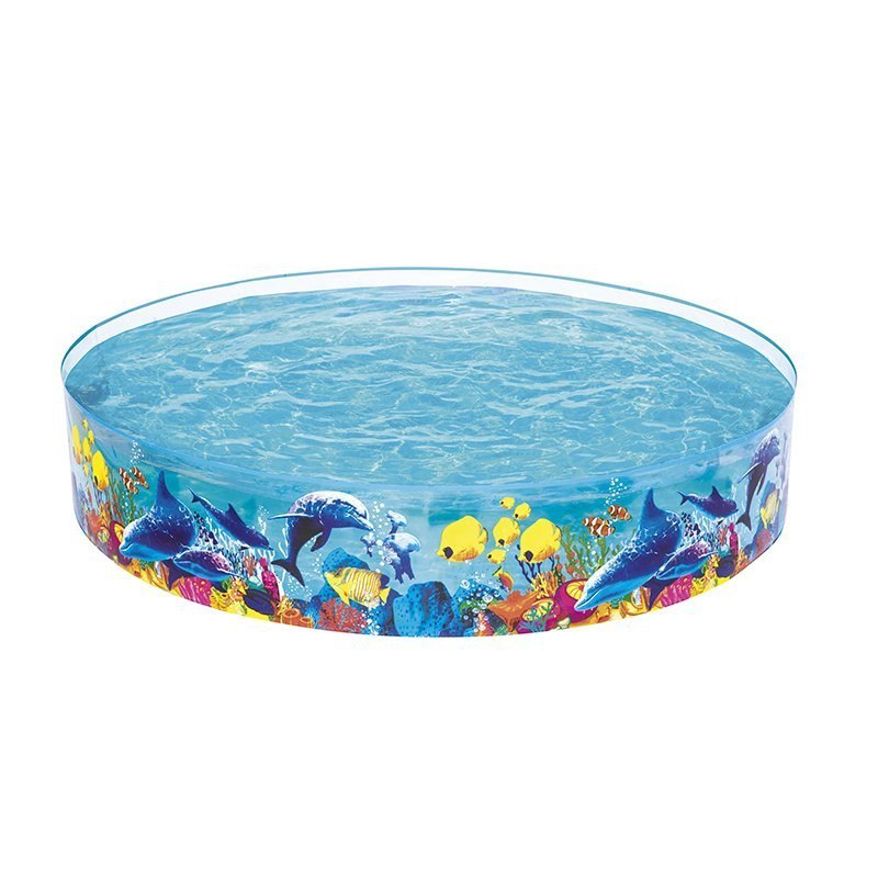 Bestway 55031 Round Inflatable Pool Blau 244 x 46 cm Bestway 55031 Round Inflatable Pool Blau 244 x 46 cm von Bestway