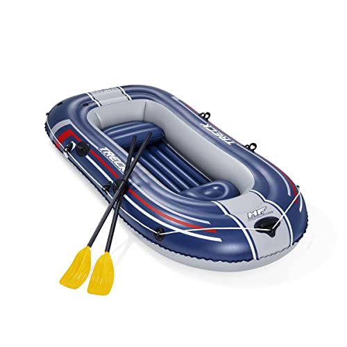 Bestway 61068B - Boot Set Hydro Force Raft Schlauchboot Naviga 2 Erwachsene und 1 Kind, circa 255 x 127 cm von Bestway