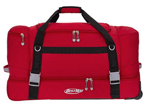 Trolley Bestway Reisetasche XL 40267 Herren Damen (Rot 0300) Trolley Bestway Reisetasche XL 40267 Herren Damen (Rot 0300) von Bestway