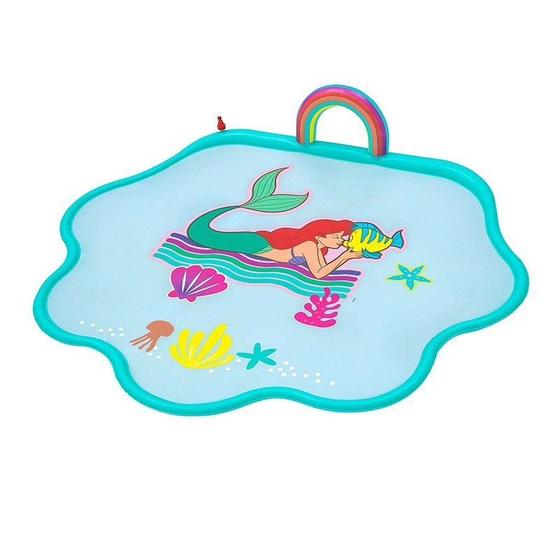 Bestway Disney Little Mermaid Water Mat With Sprinkler Mehrfarbig 163 x 145 cm von Bestway