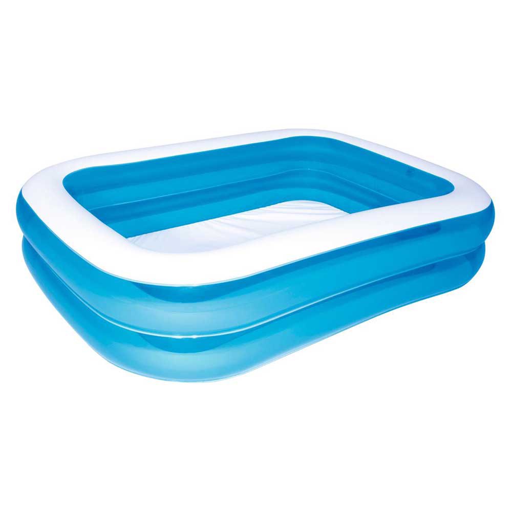 Bestway Family 211x132x46 Cm Rectangular Inflatable Pool Blau 400L von Bestway