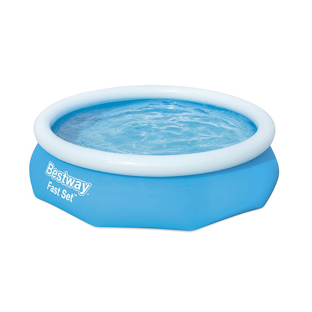 Bestway Fast Set Ø 305x76 Cm Without Scrubber Round Inflatable Pool Blau 3800 Liters von Bestway