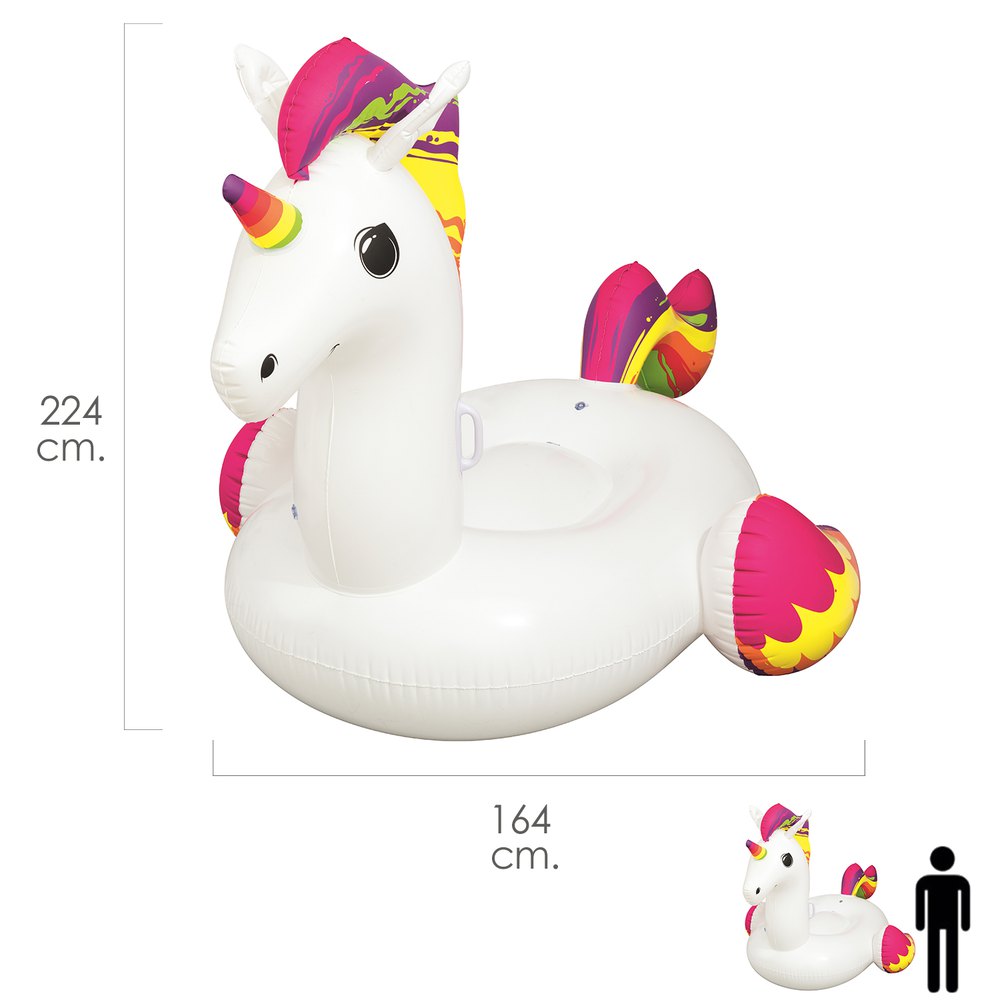 Bestway Giant Unicorn Float 220x195 Cm Blau Bestway Giant Unicorn Float 220x195 Cm Blau von Bestway