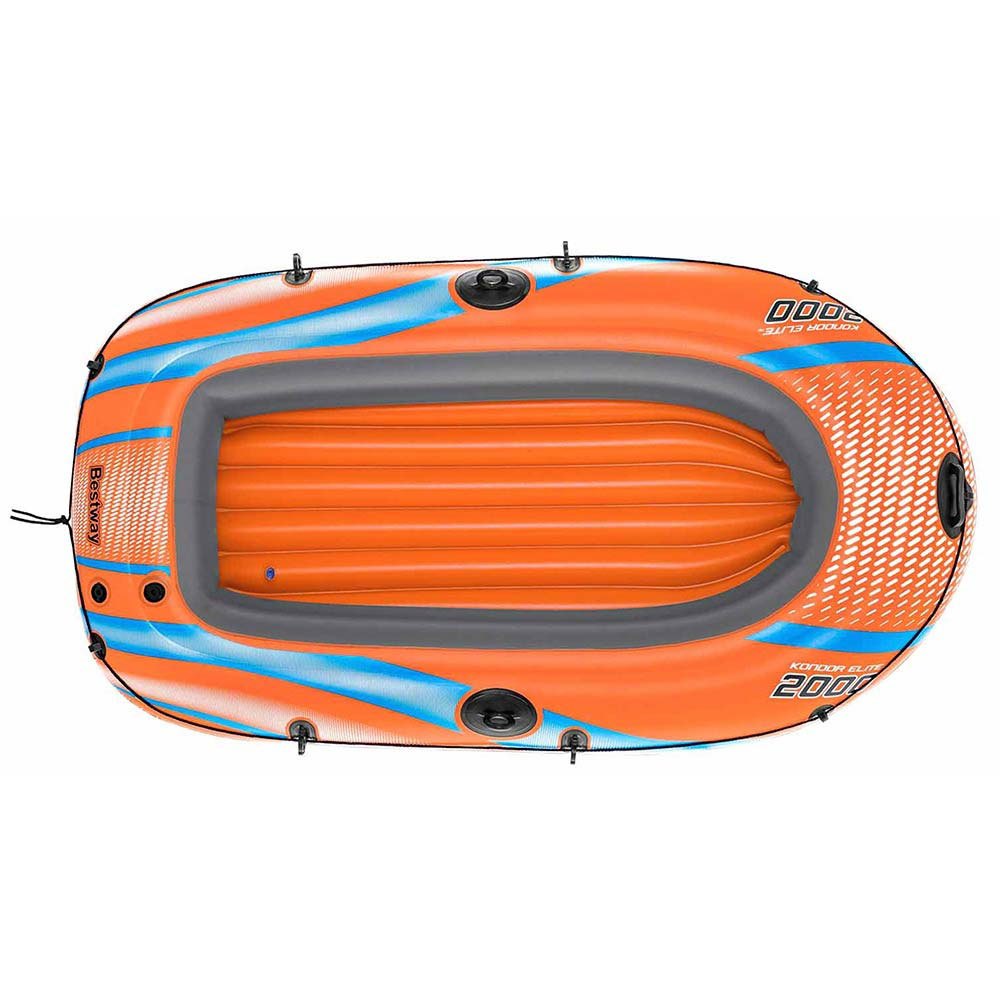 Bestway Inflatable Boat With Paddles And Inflatable Pump 196x106 Cm Orange Bestway Inflatable Boat With Paddles And Inflatable Pump 196x106 Cm Orange von Bestway