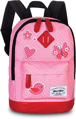 Bestway Kinderrucksack Herz rosa, 40216-2102, Einheitsgröße Bestway Kinderrucksack Herz rosa, 40216-2102, Einheitsgröße von Bestway