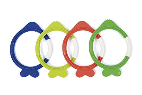 Bestway Lil' Fish Tauchringe-Set ab 3 Jahren, 4er-Set Bestway Lil' Fish Tauchringe-Set ab 3 Jahren, 4er-Set von Bestway