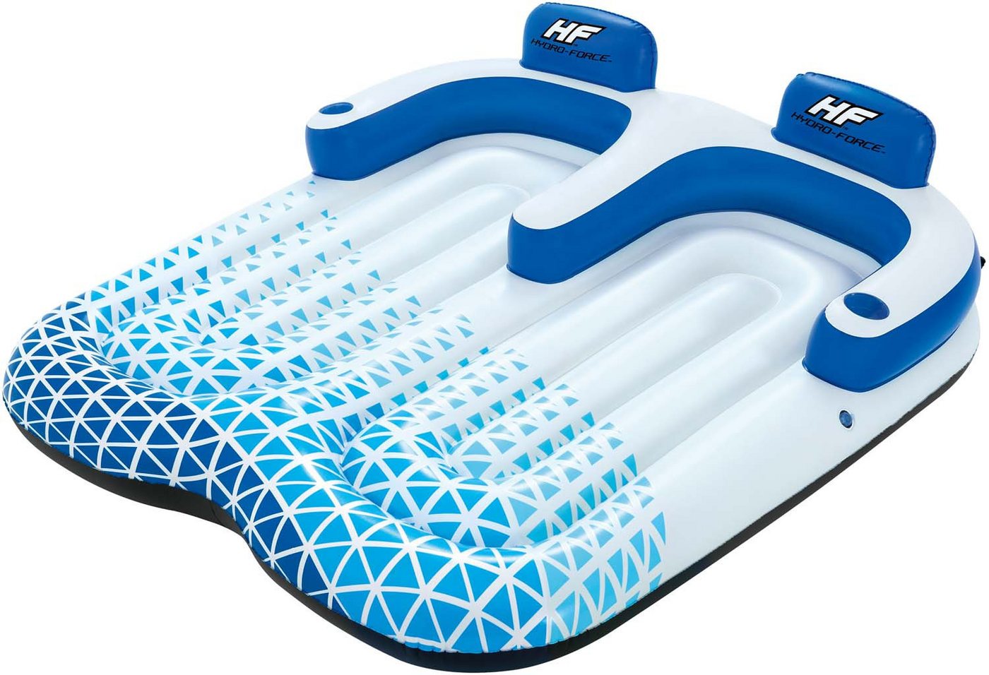 Bestway Luftmatratze Bestway 43534 - Hydro-Force Indigo Wave 2-Personen- Poolliege 196x193 Bestway Luftmatratze Bestway 43534 - Hydro-Force Indigo Wave 2-Personen- Poolliege 196x193 von Bestway
