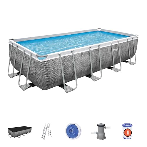 Bestway Power Steel 56996-3 Set Aufstellpool rechteckig 488 x 244 x 122 cm Bestway Power Steel 56996-3 Set Aufstellpool rechteckig 488 x 244 x 122 cm von Bestway