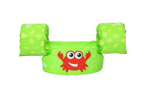 Bestway Puddle Jumper Schwimmhilfe Krabbe mit Textilbezug, 2-6 Jahre von Bestway