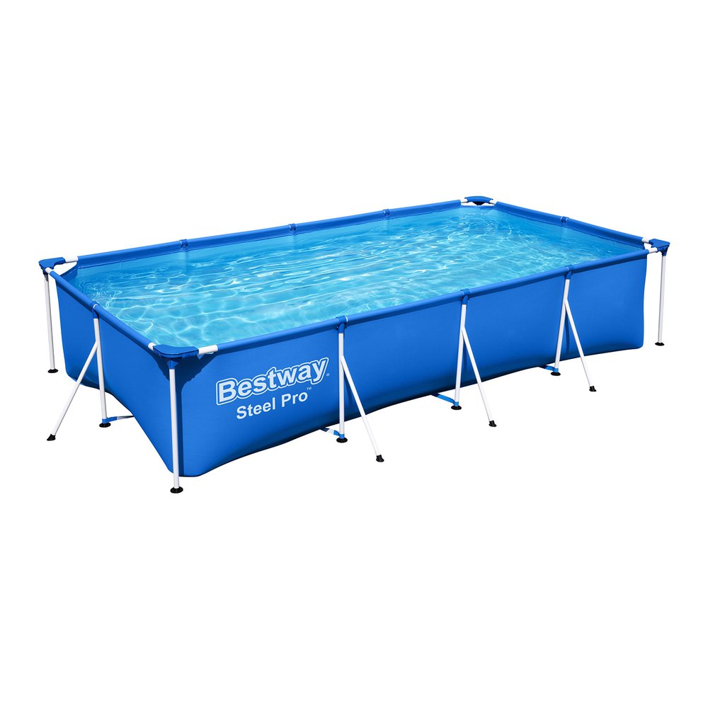 Bestway Rectangular Pool With Purifier Cm 400x211x81 Cm Blau Bestway Rectangular Pool With Purifier Cm 400x211x81 Cm Blau von Bestway