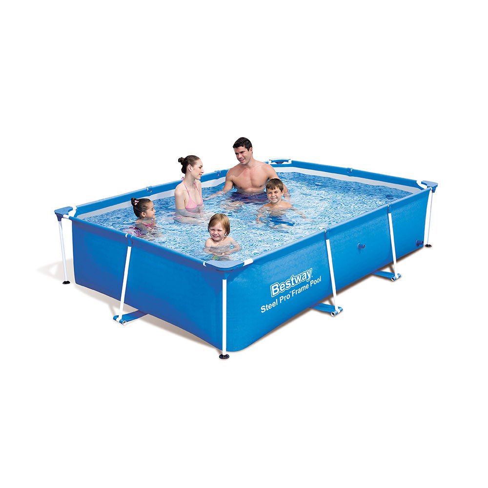 Bestway Rectangular Swimming Pool Without Purifier 259x170x61 Cm Blau Bestway Rectangular Swimming Pool Without Purifier 259x170x61 Cm Blau von Bestway