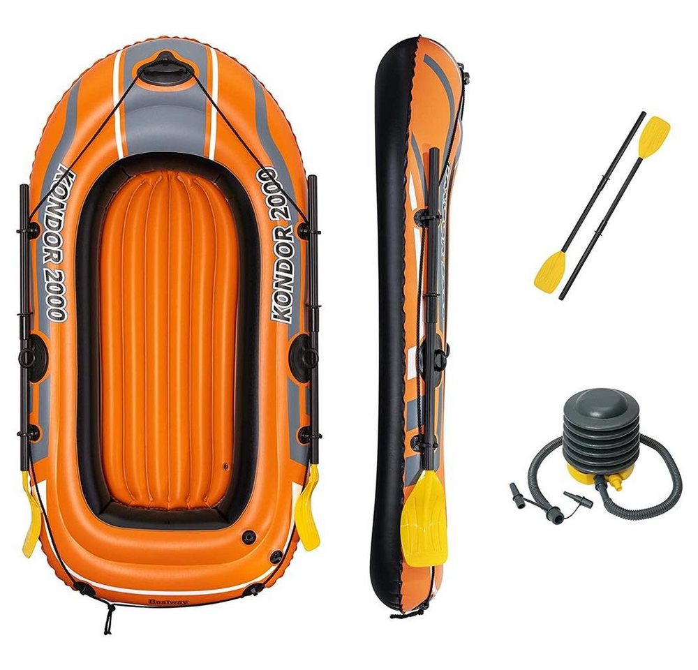 Bestway Schlauchboot Unisex Jugend 6'5" x 45" / 1,96m x 1,14m Kondor Bestway Schlauchboot Unisex Jugend 6'5" x 45" / 1,96m x 1,14m Kondor von Bestway