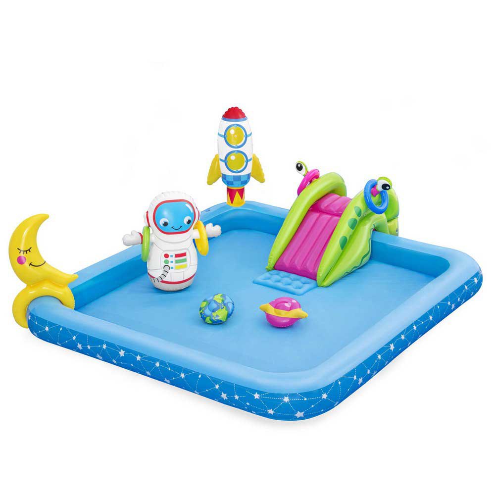 Bestway Square Inflatable Play Pool Blau 308L von Bestway