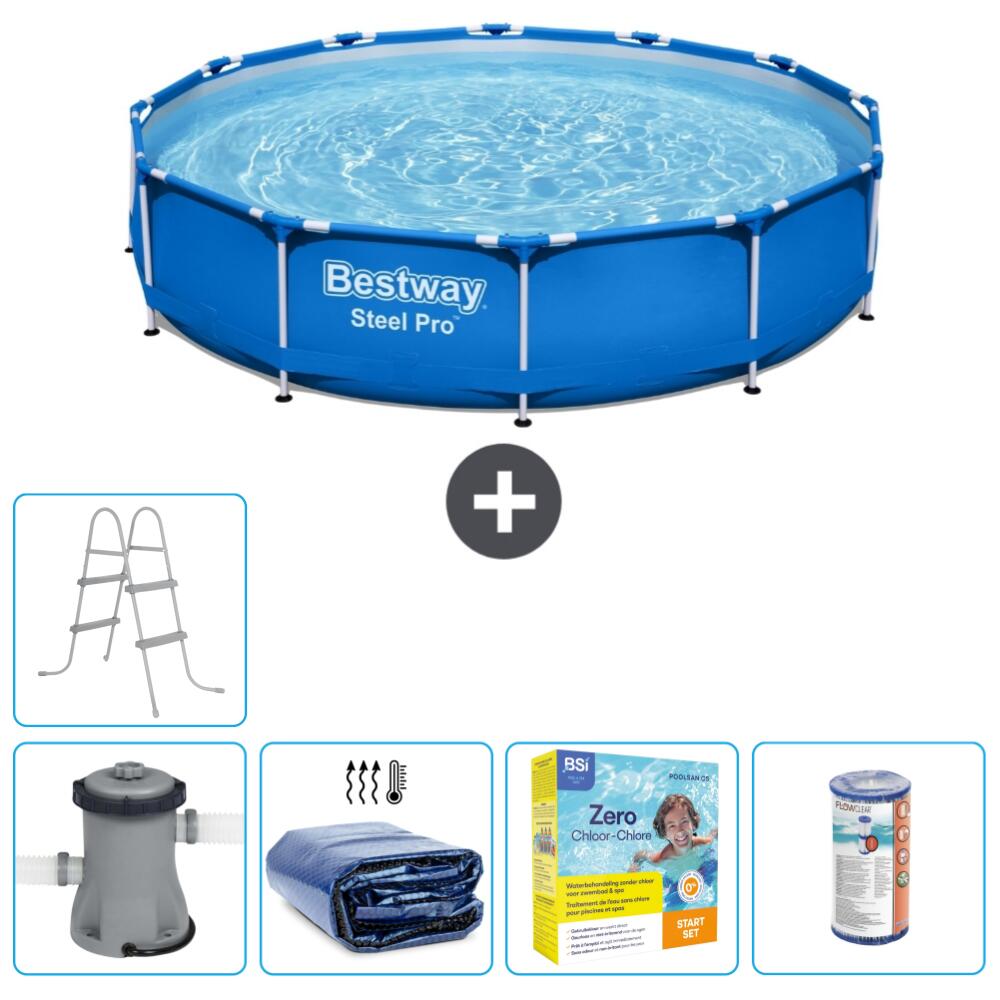 Bestway Steel Pro-Schwimmbecken – 305 x 76 cm mit Zubehör - 5667919 von Bestway