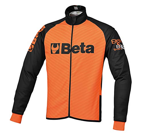 Black/Orange Beta Cycling Jacket I Black/Orange Beta Cycling Jacket I von Beta