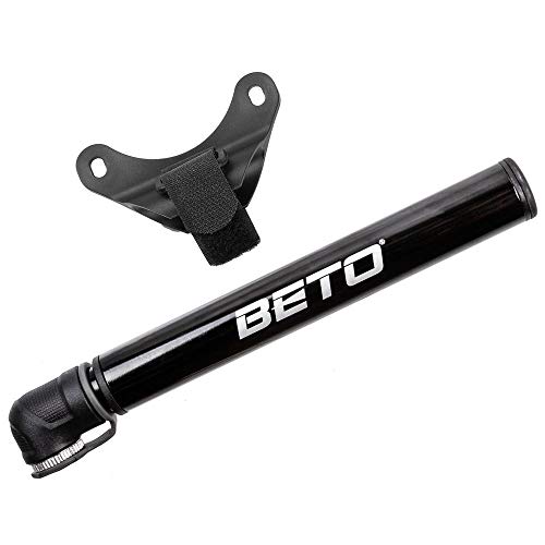 BETO Mini-Pumpe, aus Aluminium, besonders klein und leicht, bis 7 bar/100 psi, für FV von Beto
