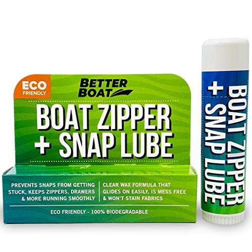 Gleitmittel und Zip-Wachs, Marinequalität, Gleitmittel für Boot, Leinwand, Bimini Snap, Kühler, Neoprenanzug und Trockenanzug, kein Öl-Chaos Gleitmittel und Zip-Wachs, Marinequalität, Gleitmittel für Boot, Leinwand, Bimini Snap, Kühler, Neoprenanzug und Trockenanzug, kein Öl-Chaos von Better Boat