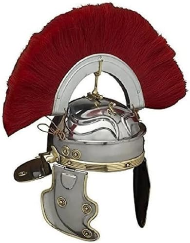 Better Buy Handicraft Roman Gallic 'G' Centurion Helm - Einheitsgröße - Metallic Armour von Better Buy Handicraft