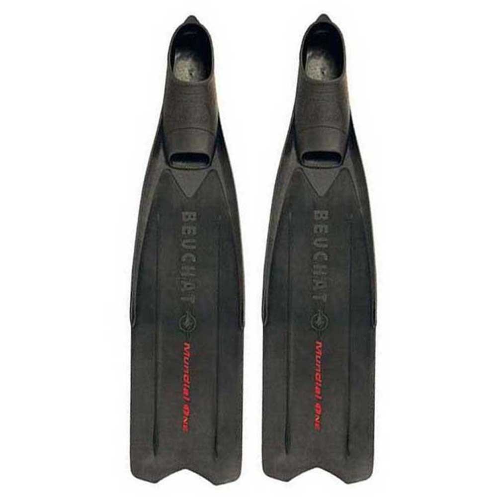 Beuchat Mundial One Spearfishing Fins Schwarz EU 37-38 von Beuchat