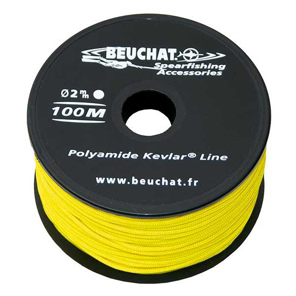 Beuchat Nylon Aramidic Lining Line Roll 100 M Gelb 1.50 mm von Beuchat