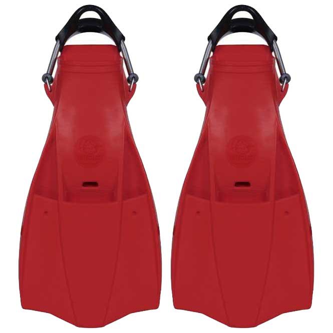 Beuchat Palme Evo Diving Fins Rot EU 43-44 von Beuchat